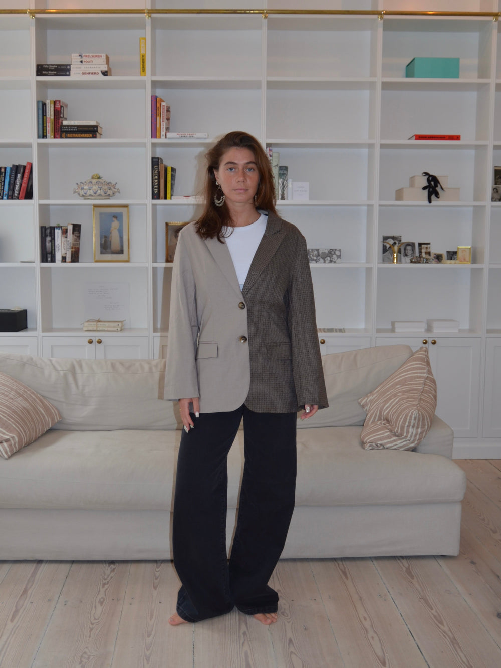 Vivenne duo blazer - Beige/brown