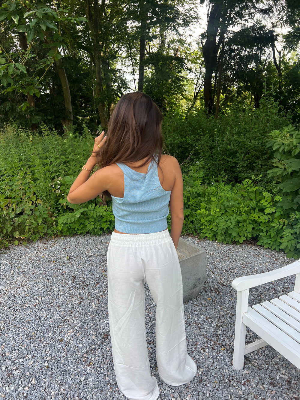Runa top - Light blue