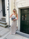 Valeria knitted skirt - Beige