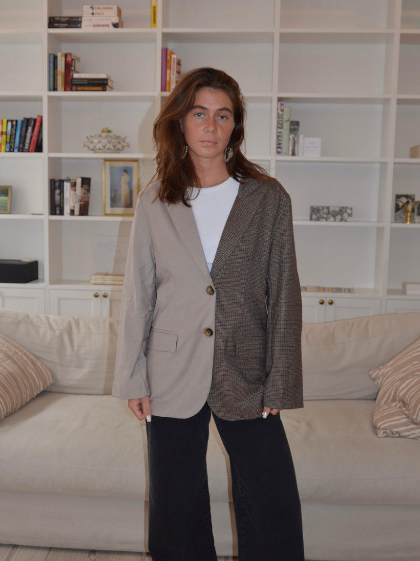 Vivenne duo blazer - Beige/brown