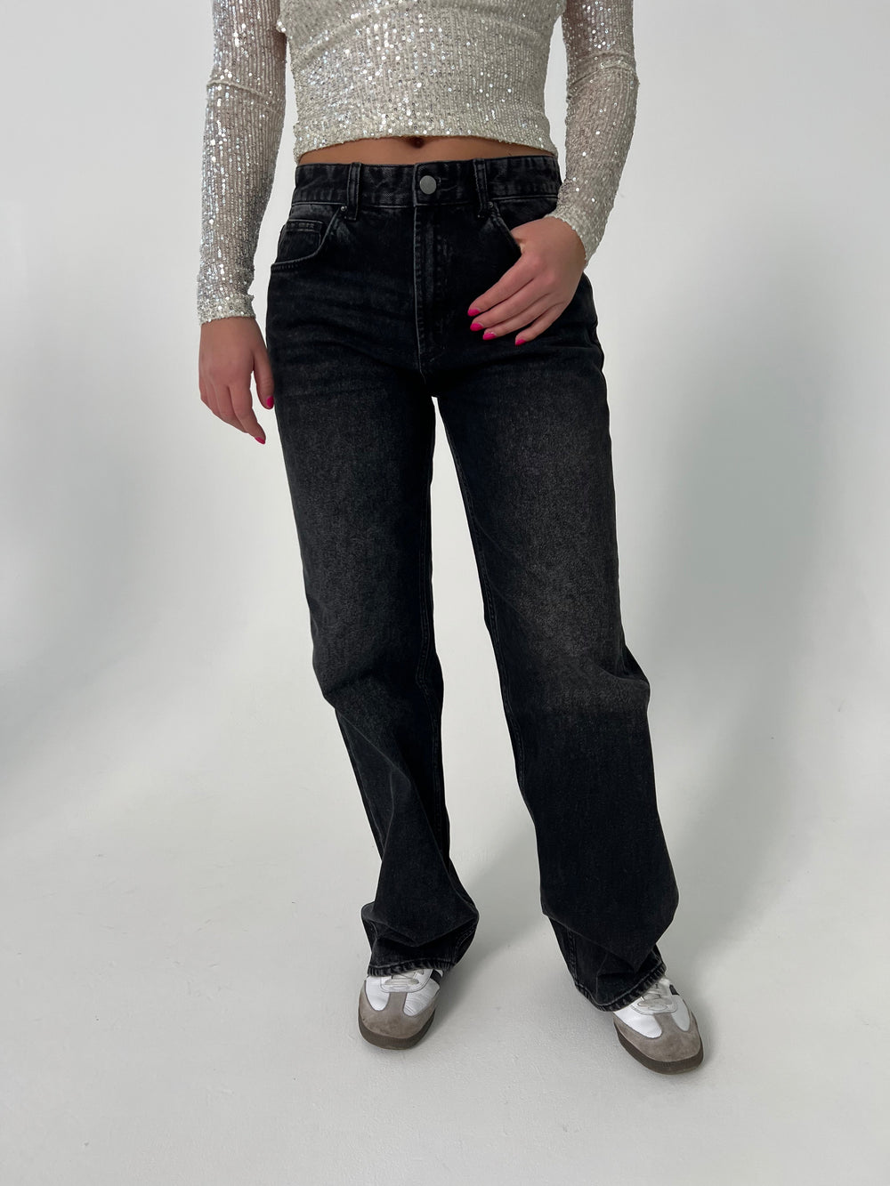 Sage baggy jeans - Dark grey