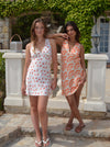 Evie dress with pattern - Cherry pattern