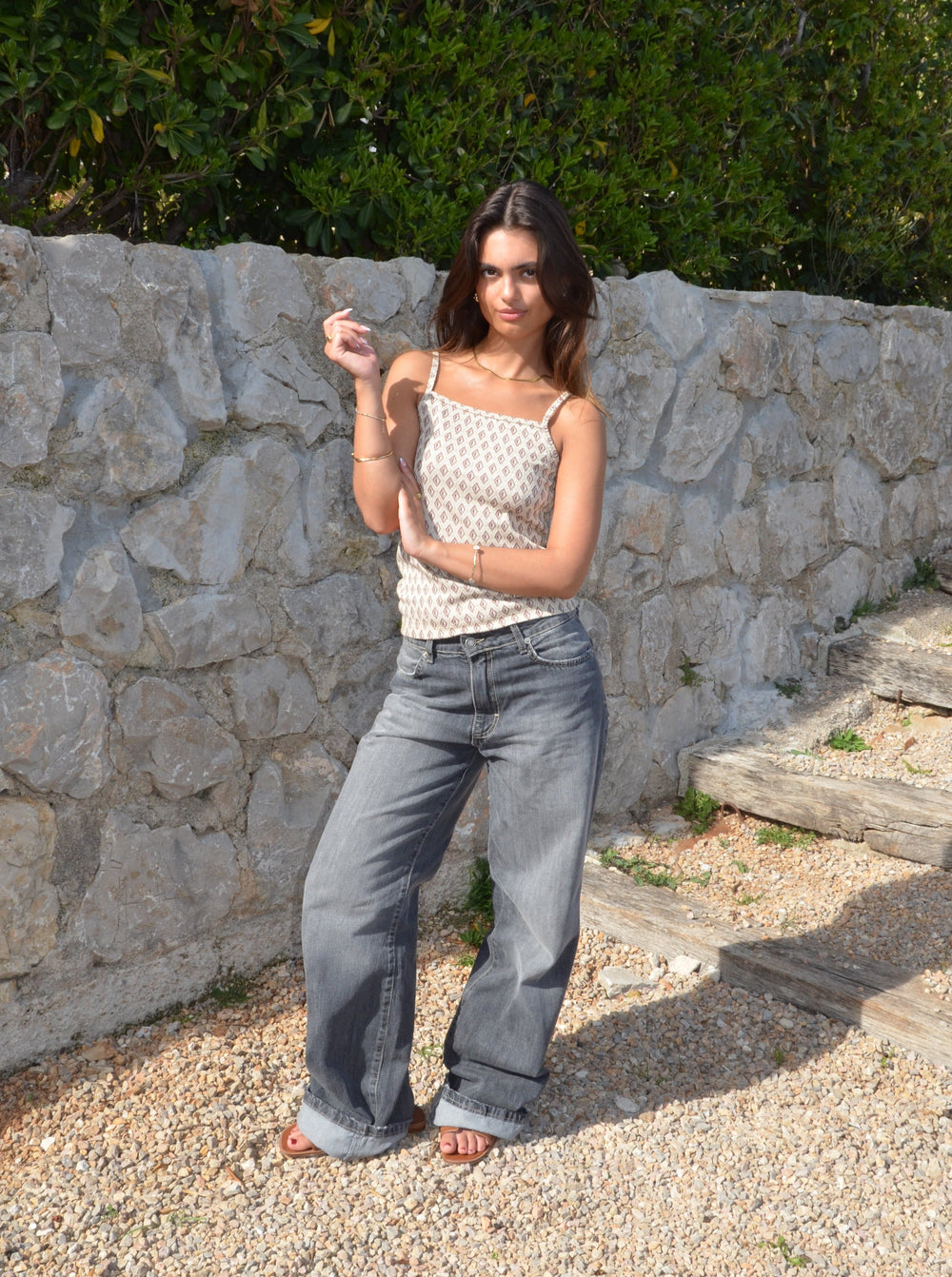 Antoinette top - Beige