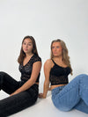 Hemilly lace top - Black