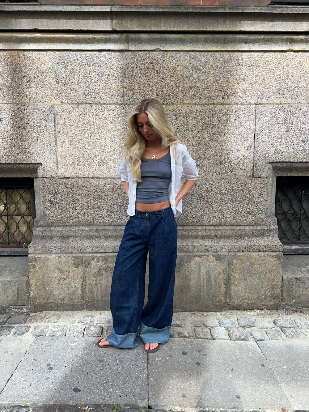 Emery jeans - Dark denim
