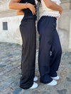 Kienna low-waisted suit pants - Black