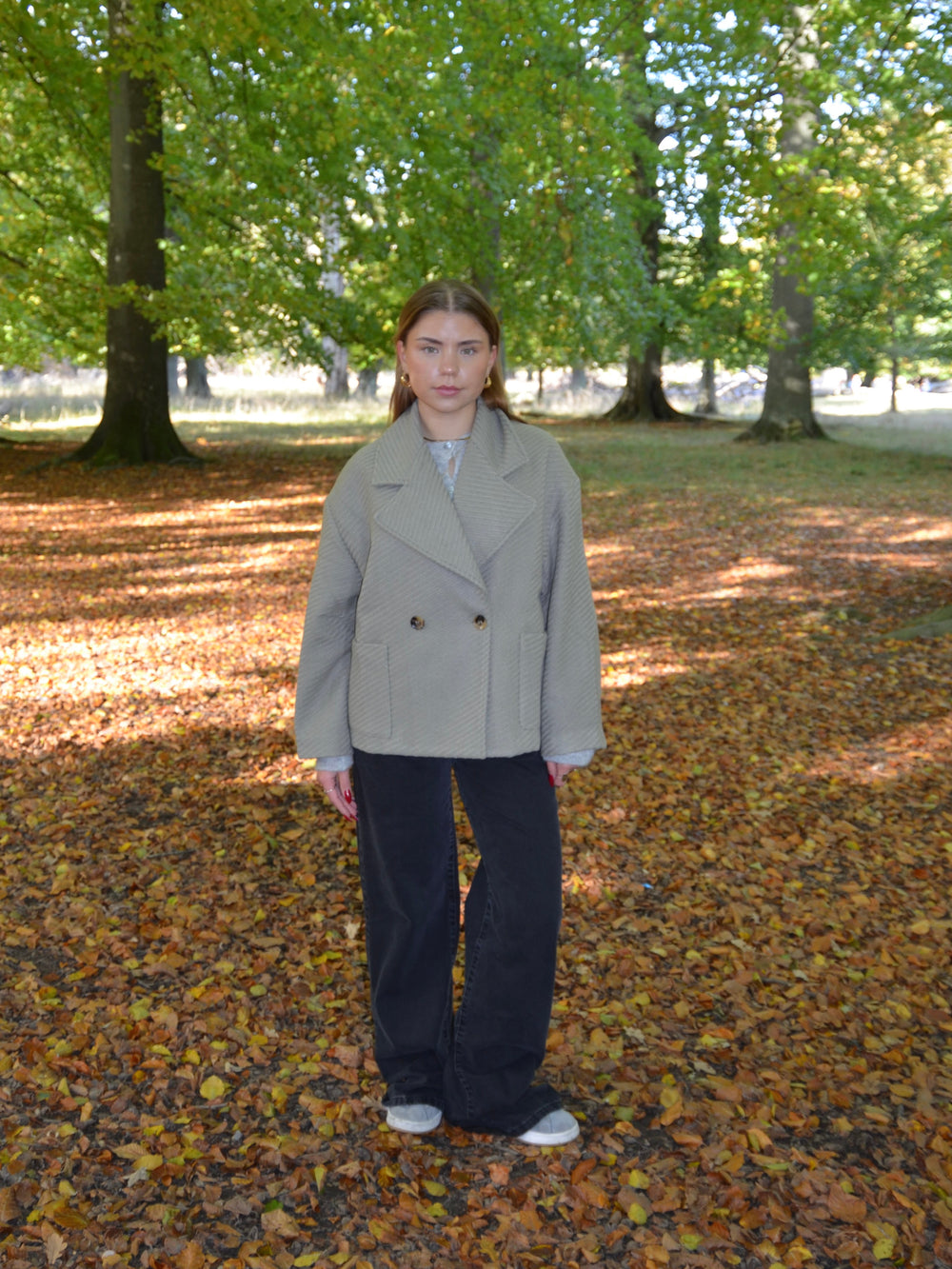 Adriana coat - Sage green