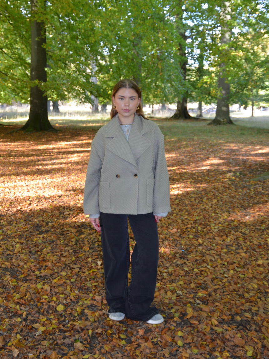 Adriana coat - Sage green