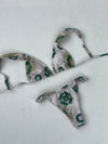 Veronica bikini with pattern - Green