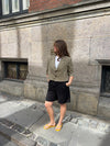 Juliane cropped blazer - Green
