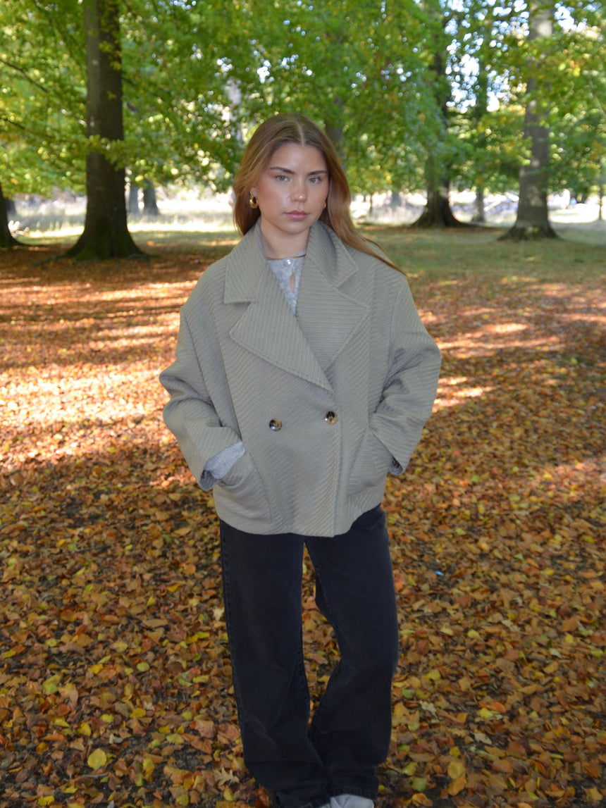 Adriana coat - Sage green