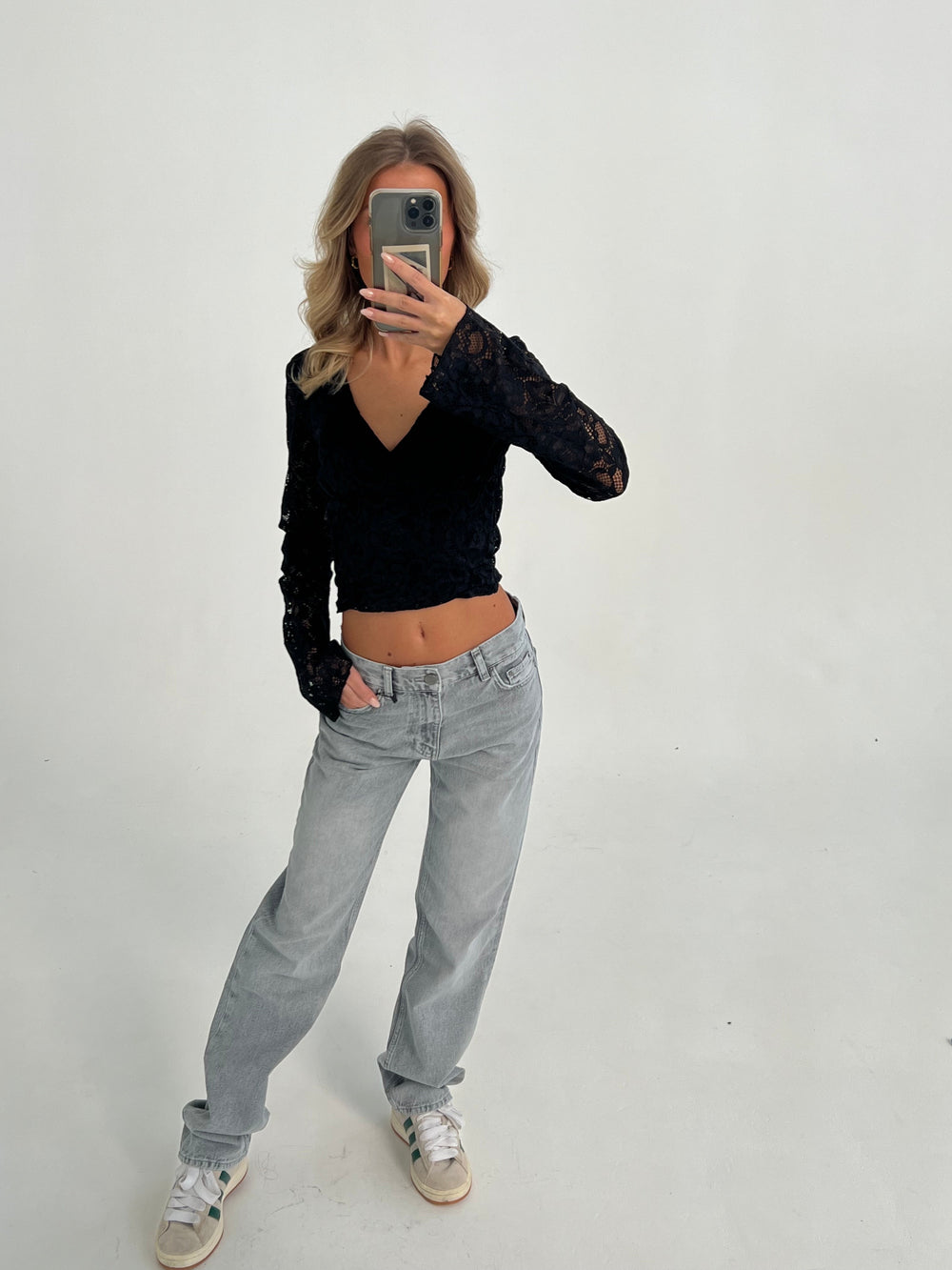 Nyla jeans - Light grey