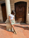 Nynnely skirt/shorts - Kaki
