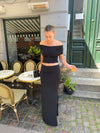 Mathilde Ravn maxi skirt - black