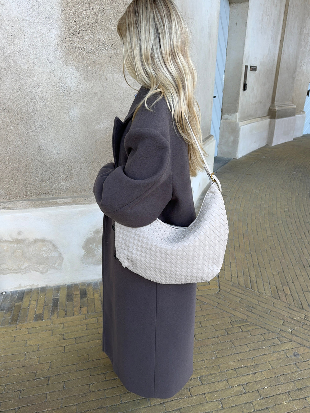 Palma woven bag - Beige