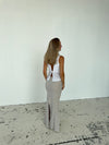 Lucy maxi linen skirt - Beige