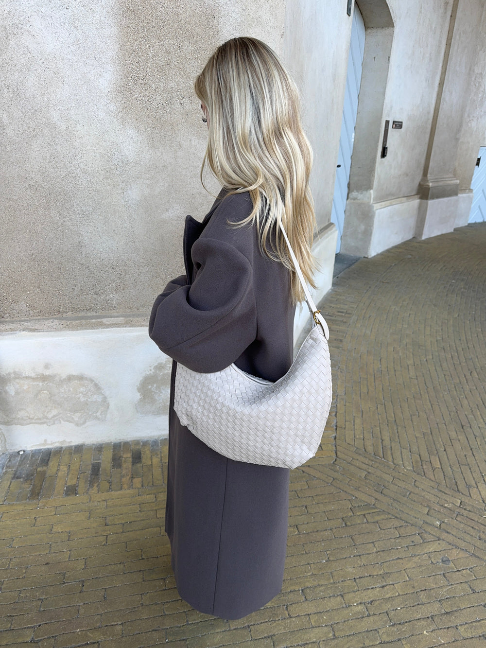 Palma woven bag - Beige