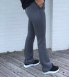 Flare pants with pockets - Grey