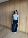 Rilo knitted pants - Navy