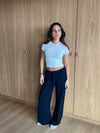 Rilo knitted pants - Navy