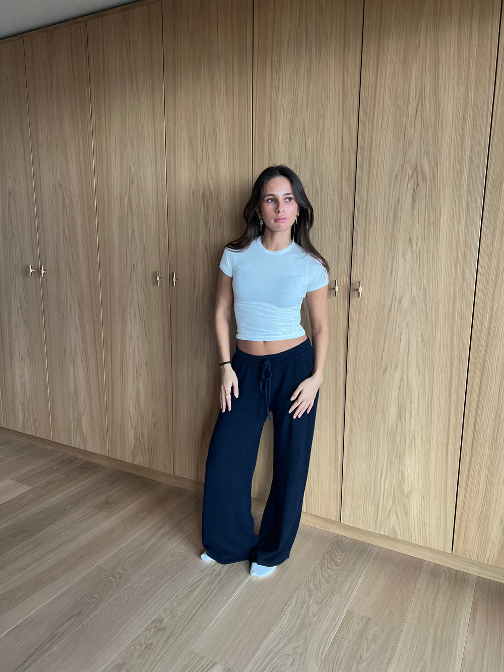Rilo knitted pants - Navy