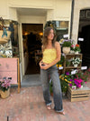 Isla knitted tube top - Yellow