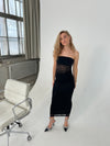 Claudie lace skirt - Black