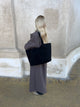 Tolouse suede bag - Black