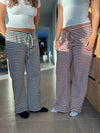 Celine striped pants - Red/white