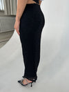 Claudie lace skirt - Black