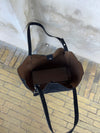 Tolouse suede bag - Black