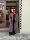 Alva oversized coat - Taupe