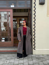 Alva oversized coat - Taupe