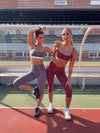 Elevate capri leggings - Berry