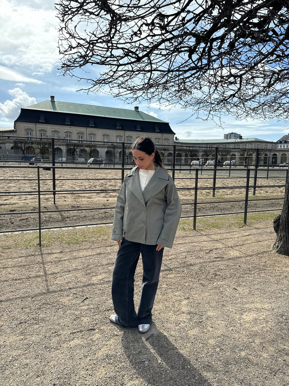 Catinka trenchcoat - Khaki