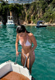 Amara lace bikini - Pink/white