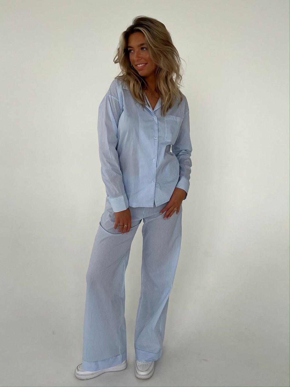 Avana striped pyjama shirt