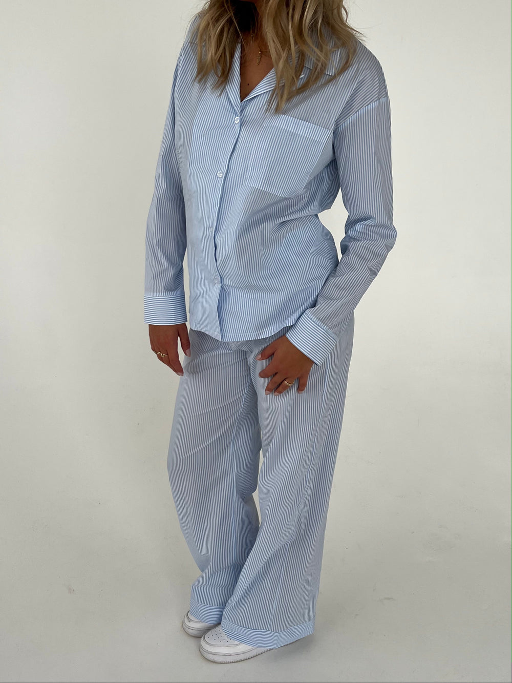 Avana striped pyjama shirt