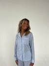 Avana striped pyjama shirt