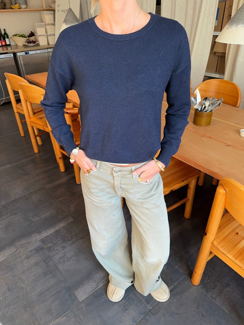 Mellie knit - Navy