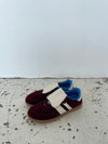 Astana sneakers with cape - Wine red