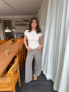 Anja suit pants - Grey/beige