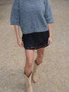 Erla lace skirt - Black