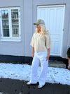 Anemon oversized jeans - White