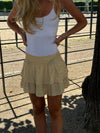 Stockholm skirt - Yellow with sea shells