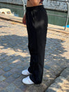 Lesley parachute pants - Black
