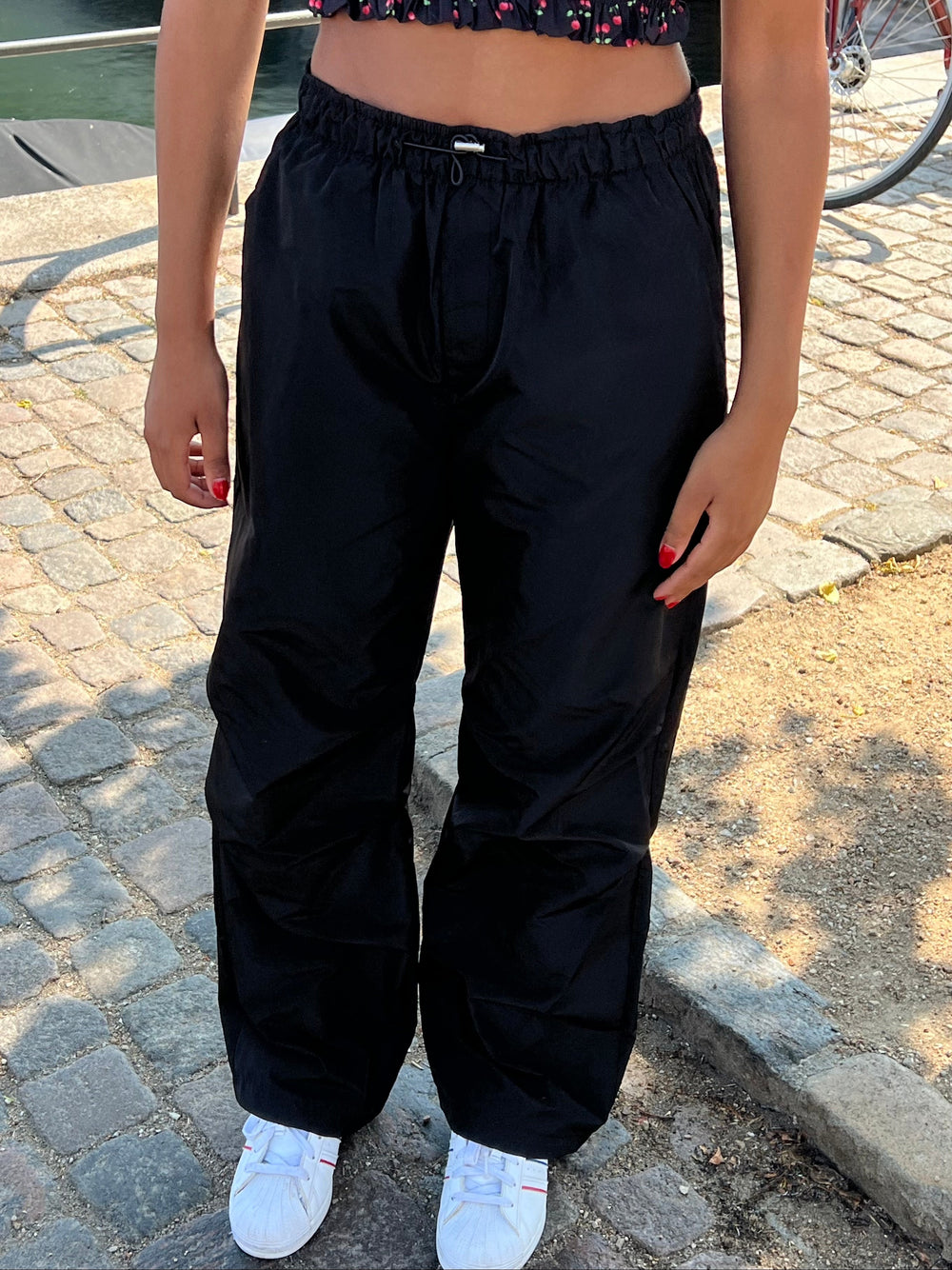 Lesley parachute pants - Black