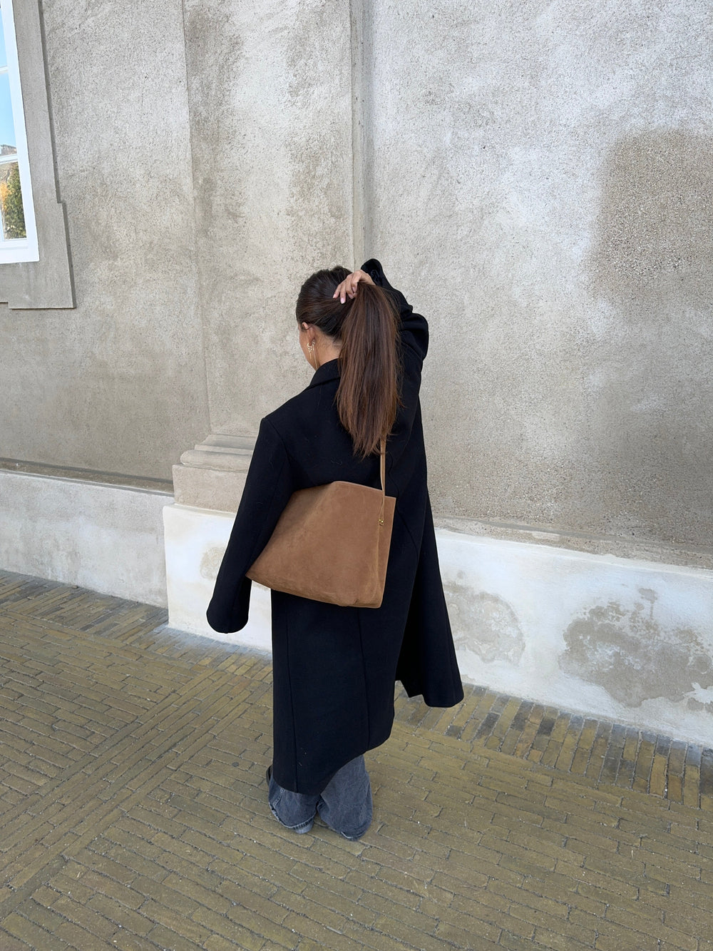 Barcelona shoulder bag - Camel