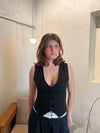Ottilia vest - Black