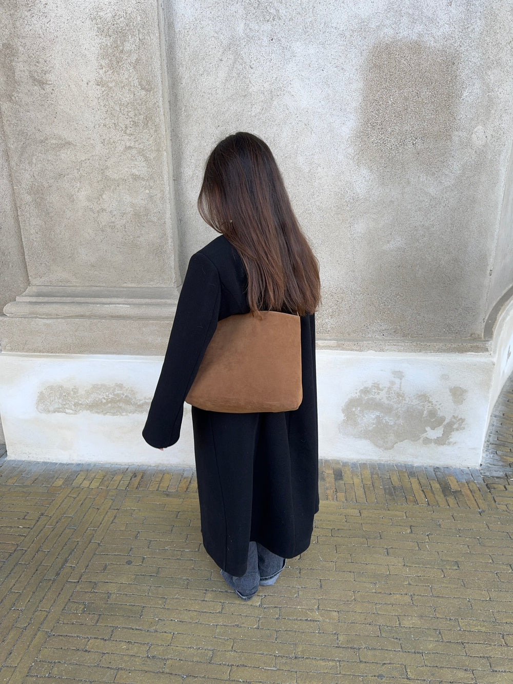 Barcelona shoulder bag - Camel